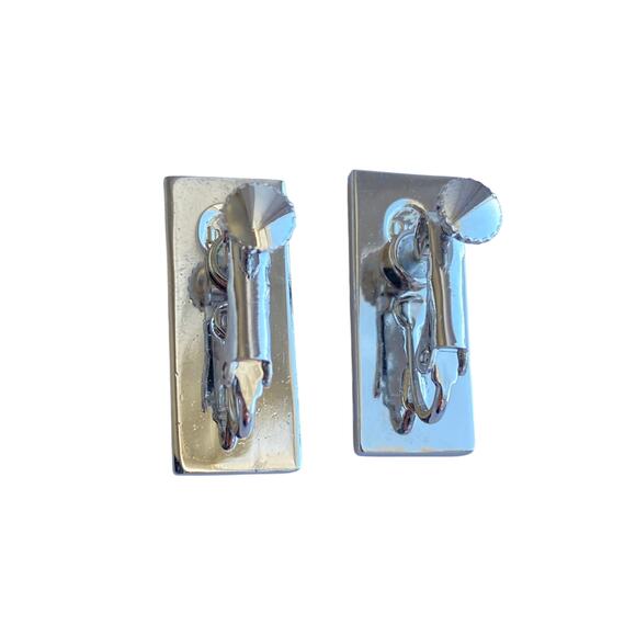 Authentic Christian Dior Pink Enamel Necklace & Earrings Set – Sterling Silver - Picture 8 of 12